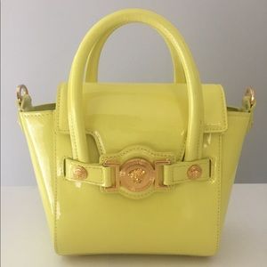 Versace small leather signature bag